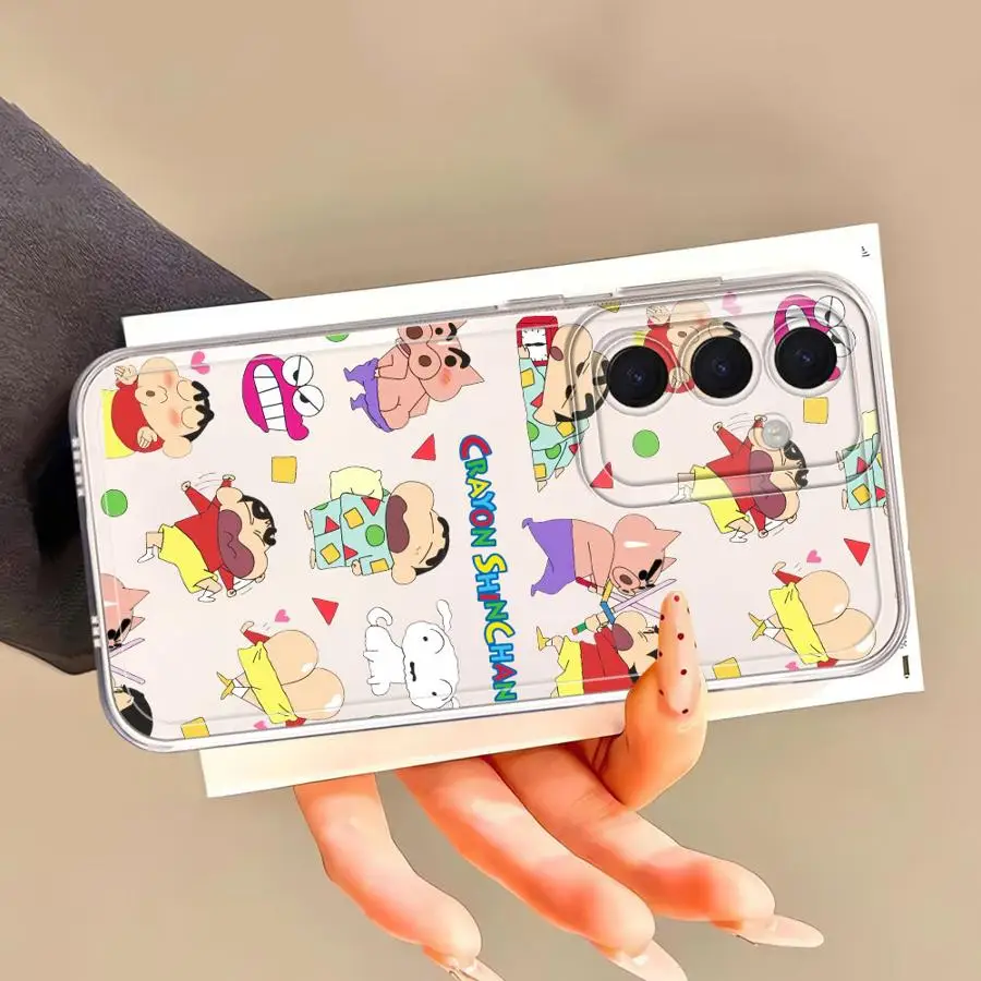 Colorful Cartoon Character Phone Case - CRA-YON SHIN-CHANG Design
