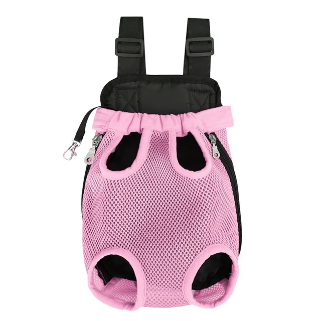 Adjustable Cat Dog Carrier Bag Pet Double Shoulder Backpack Portable Bag Outdoor Travel Camping Hiking Chest Strap Bag 6