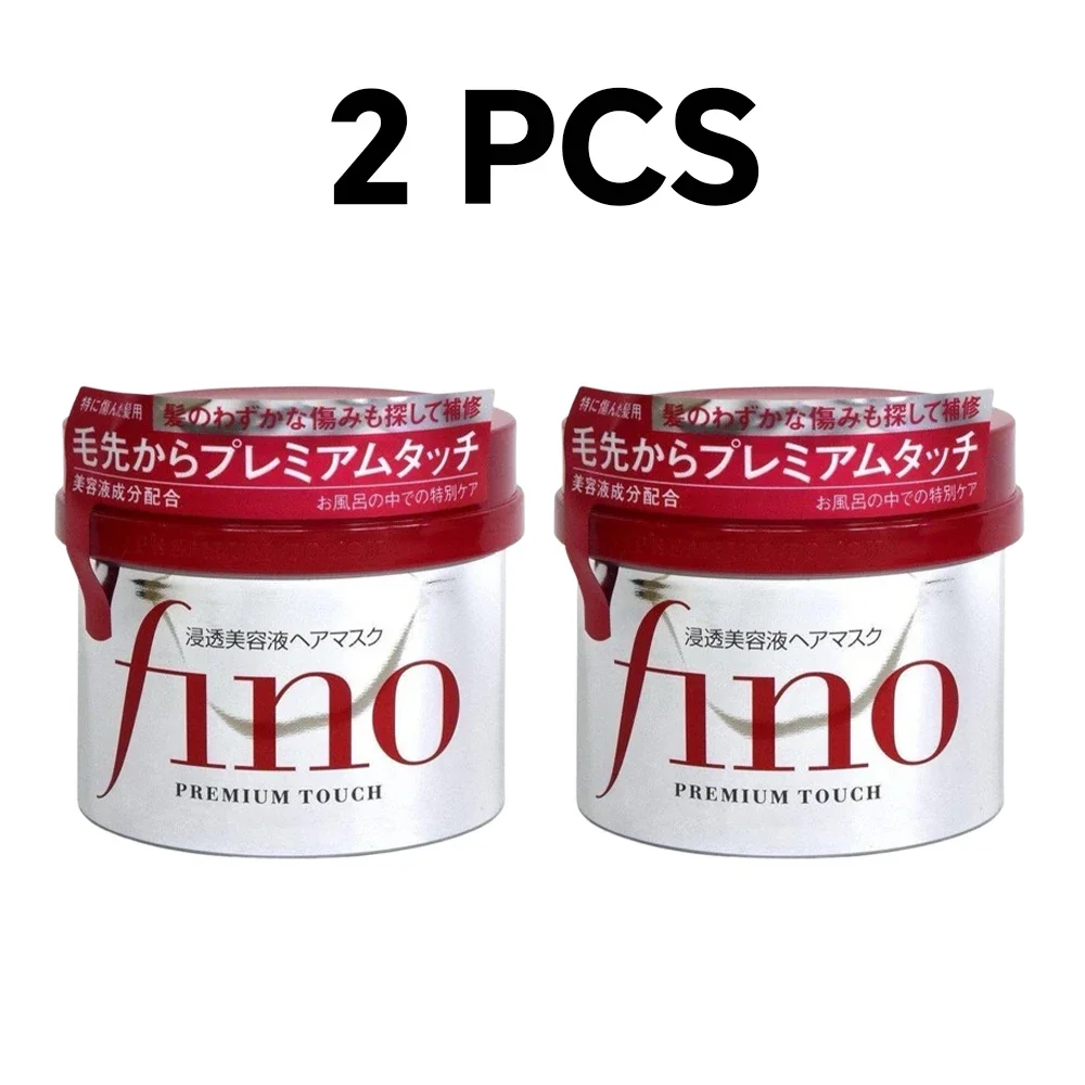 قطعتان من قناع الشعر للبالغين من FINO Japan، سكوال...