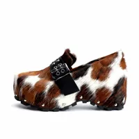 Mules pour femmes en gros, chaussures en daim de vache, sabots pour adultes, sandales pour femmes, sandales pour hommes, autres articles de chaussures 5