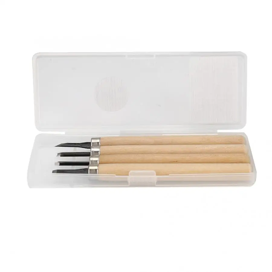 Wood Carving Knives 4pcs/Pack Woodworking Knife Set