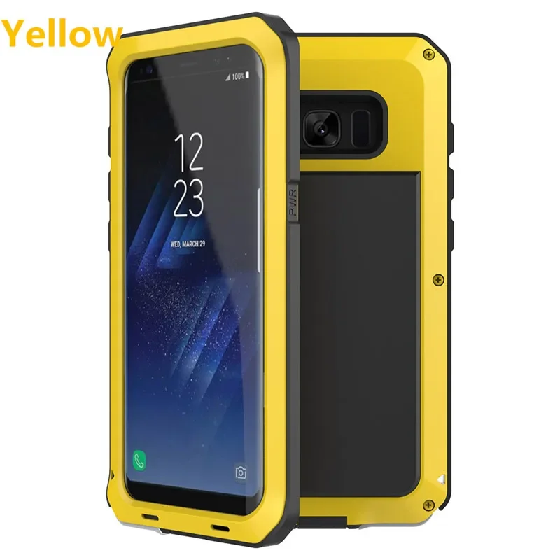 Luxury Doom Armor Metal Heavy Duty Shockproof Protection Case