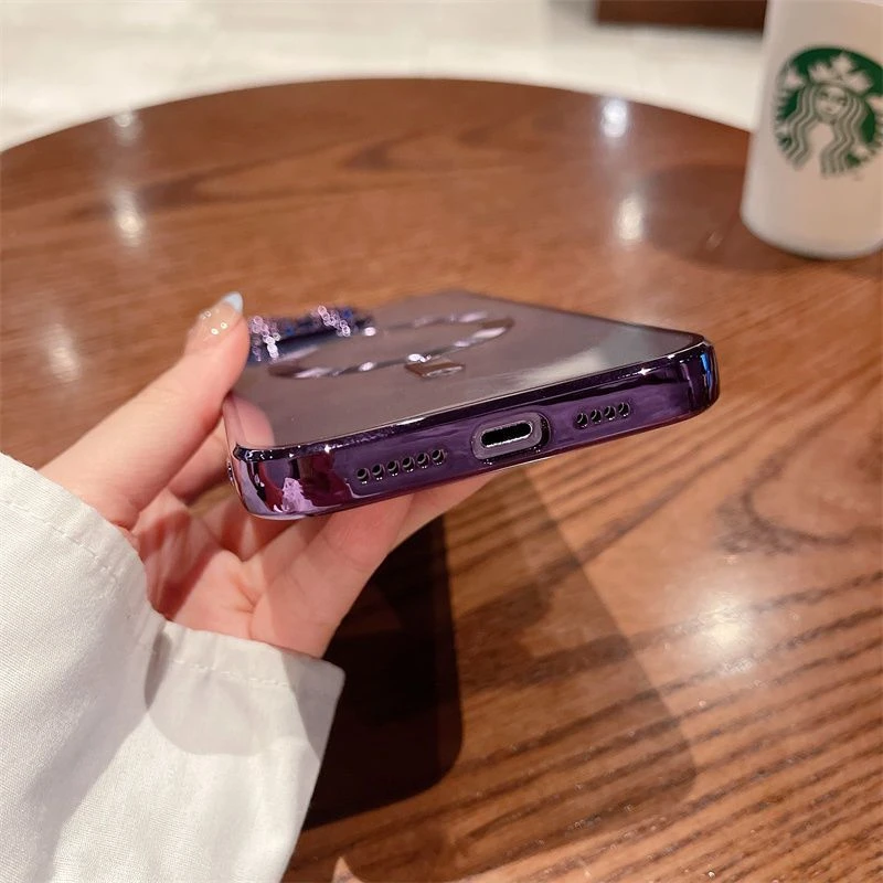 Luxury Plating Clear Magnetic For Magsafe Wireless Charge Case For iPhone 11 12 13 14 Pro Max Plus X XR XS Soft Silicone Cover