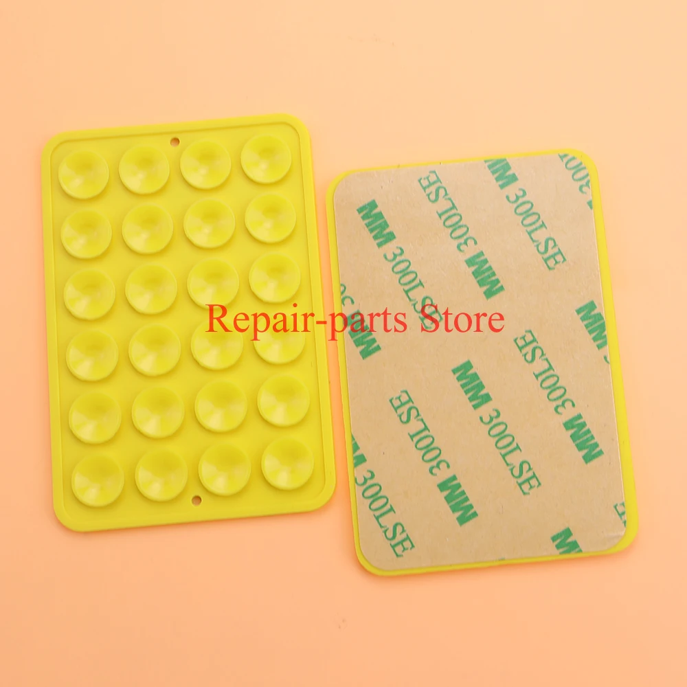 Dual Pack Silicone Suction Grip Phone Stands with Anti-Slip, Hands-Free Design