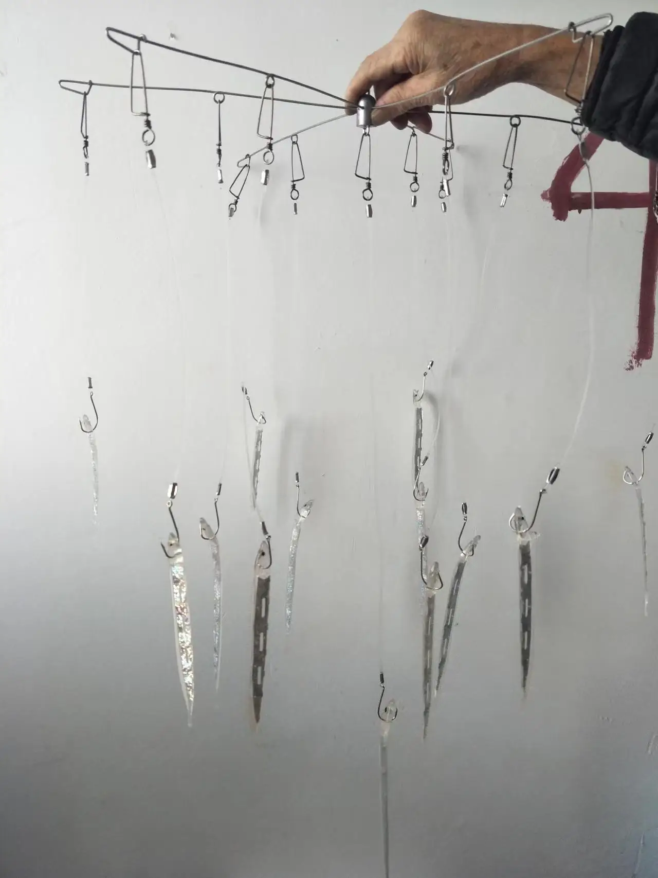 

22" umbrella rig trolling fishing soft lures for offshore