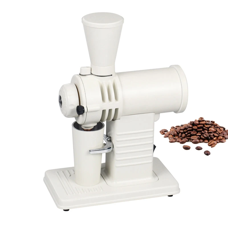 

Electric Coffee Grinder 78mm Shark Tooth Ginder Coffee Bean Miller 48g Quantitative Bean Bin Bean Grinding Machine