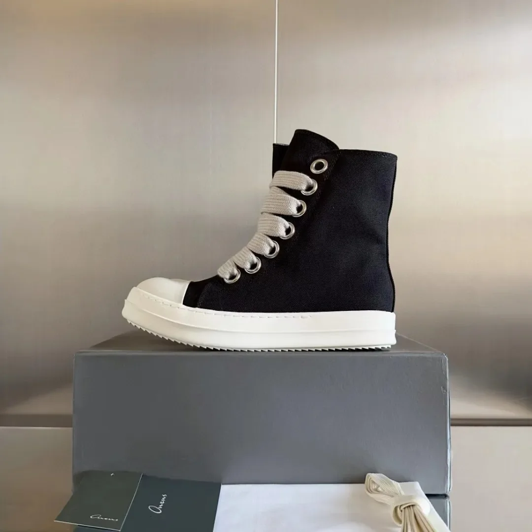 

Ric High Street Brand Owes Classic Canvas Men's Sneakers Women's Casual Sports Skate Design Luxury Running Tennis Shoes