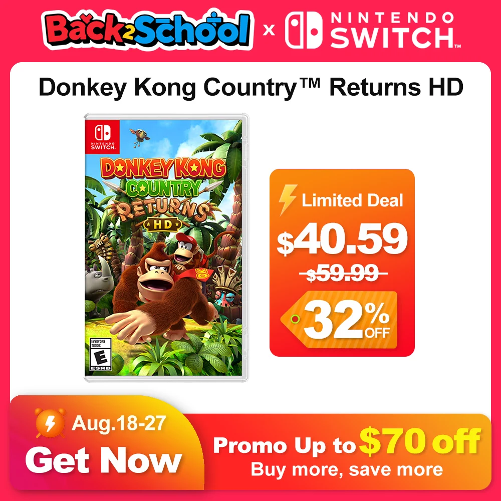 Country Returns Donkey Kong Country Tropical Freeze Switch