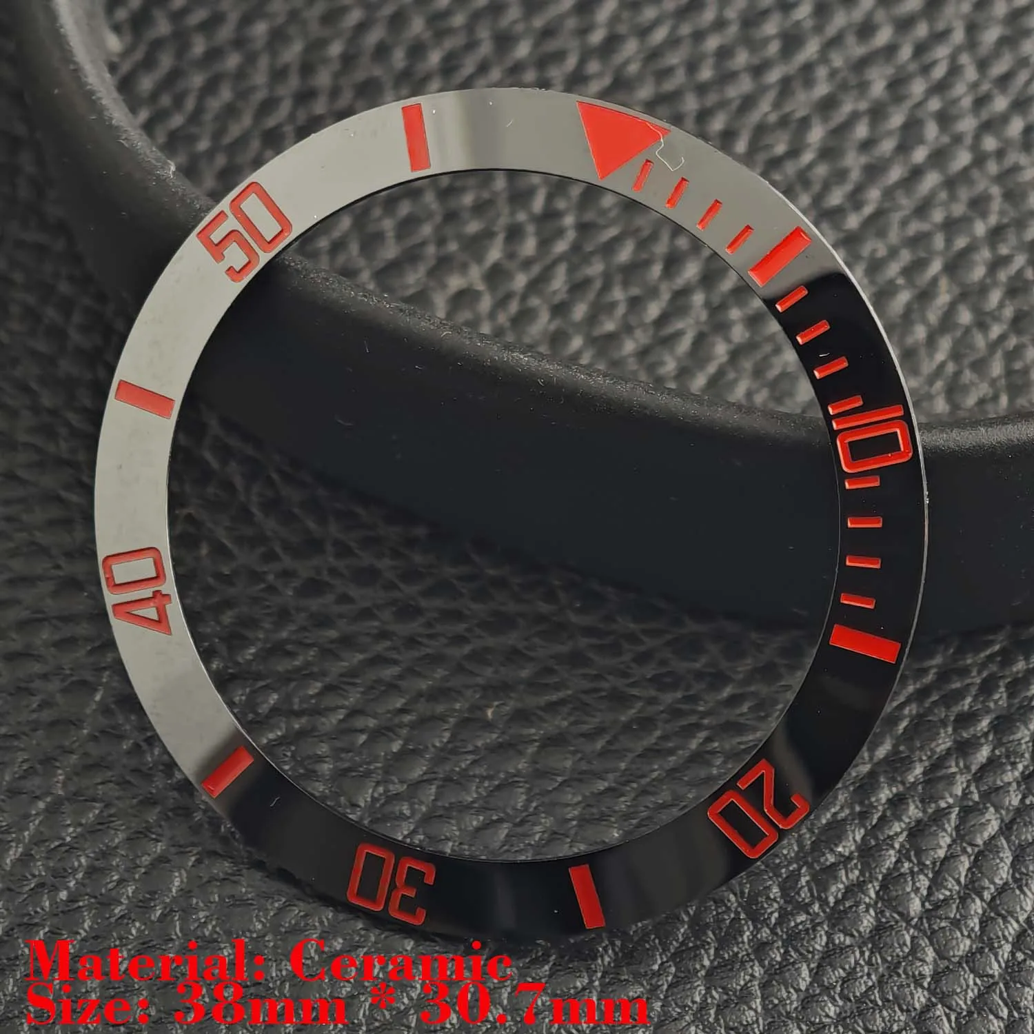 Ceramic Luminous Bezel Insert for Men's Watch - Premium Replacement Accessory