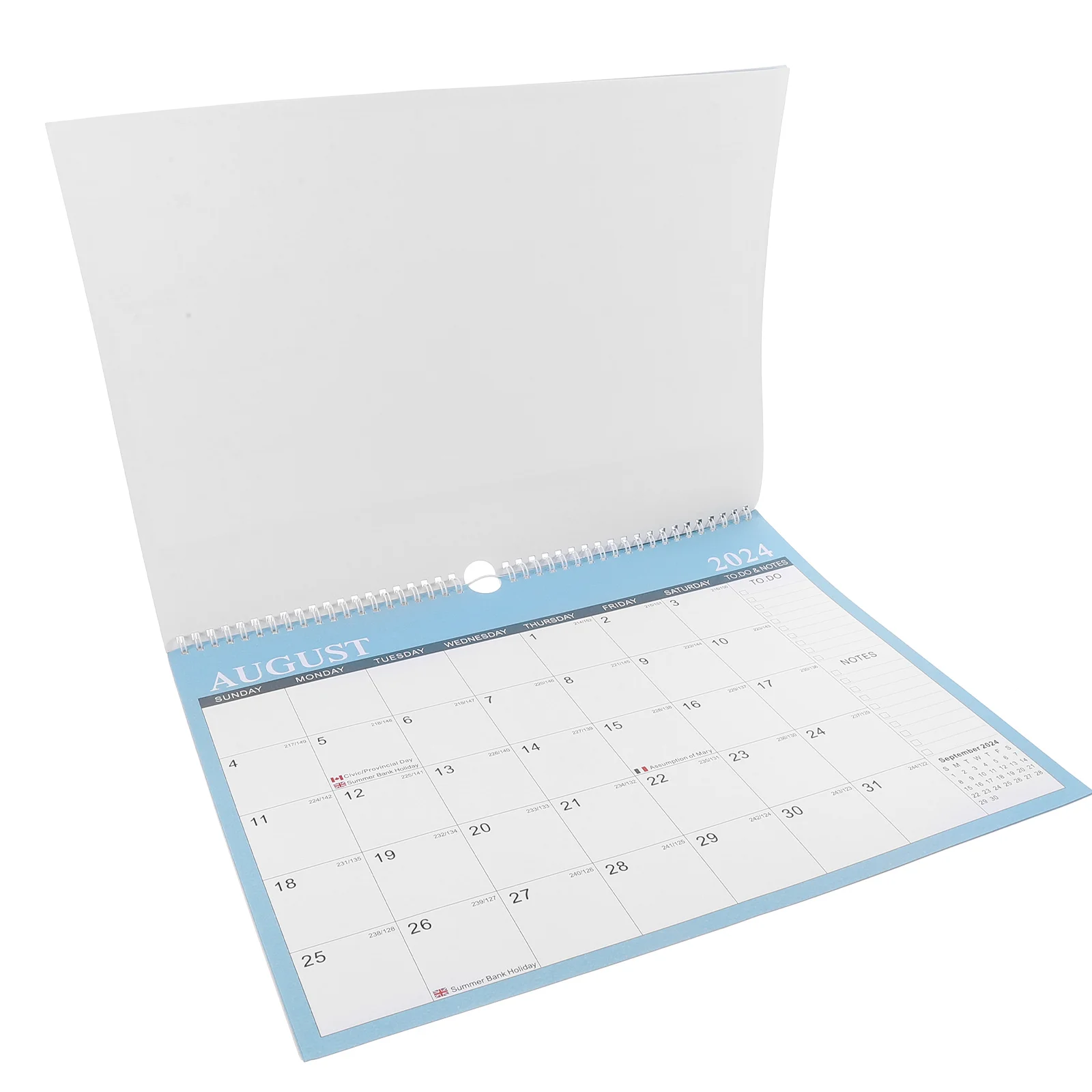 

2024 English Calendar Monthly for Home Desktop Household Wall Large Appointment Daily Office Dating Calendars