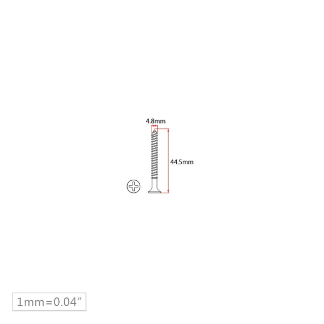 Ifundom Piastre Per Manico Chitarra In Acciaio Inossidabile, Piastra Posteriore Per Giunto Manico, Montaggio Facile Con Viti Incluse, Adatto Per Parte Basso E Chitarra Elettrica
