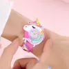 Children's Necklace Unicorn Quartz Watch Ear Clip Scrunchie Set Explosive European and American Ear Clip Scrunchie Ring 6