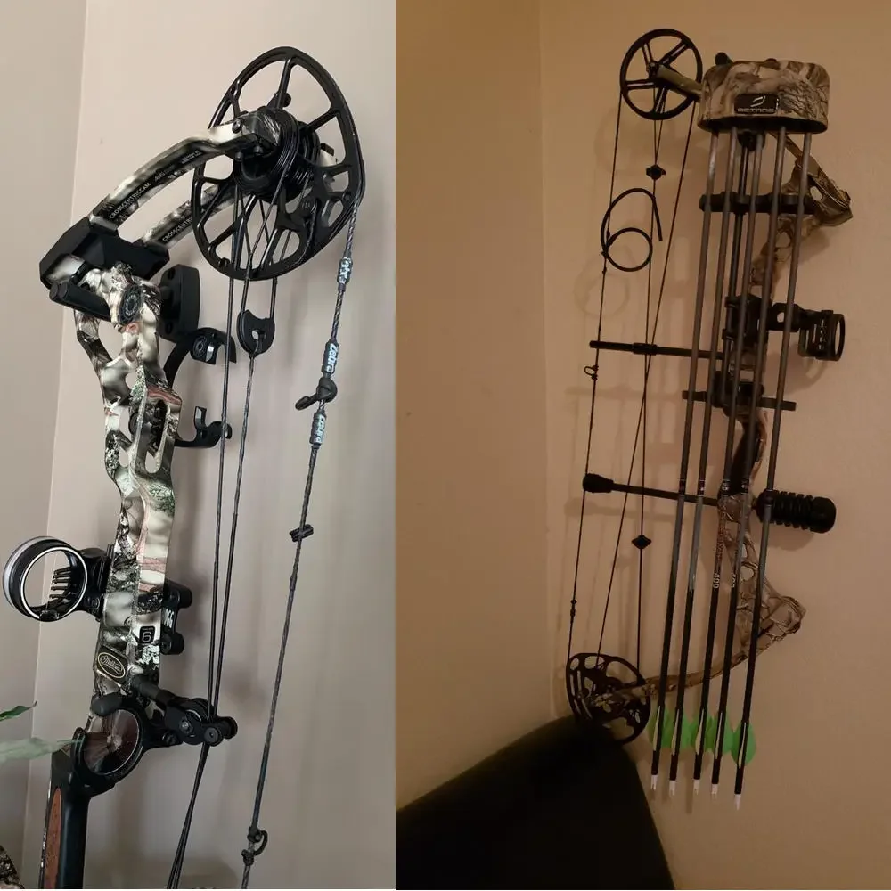 Gun racks Wall Mount Storage Display Hanger Hook For Rifles Shotguns Pistol Airsoft Compound Bow Baseball Bat