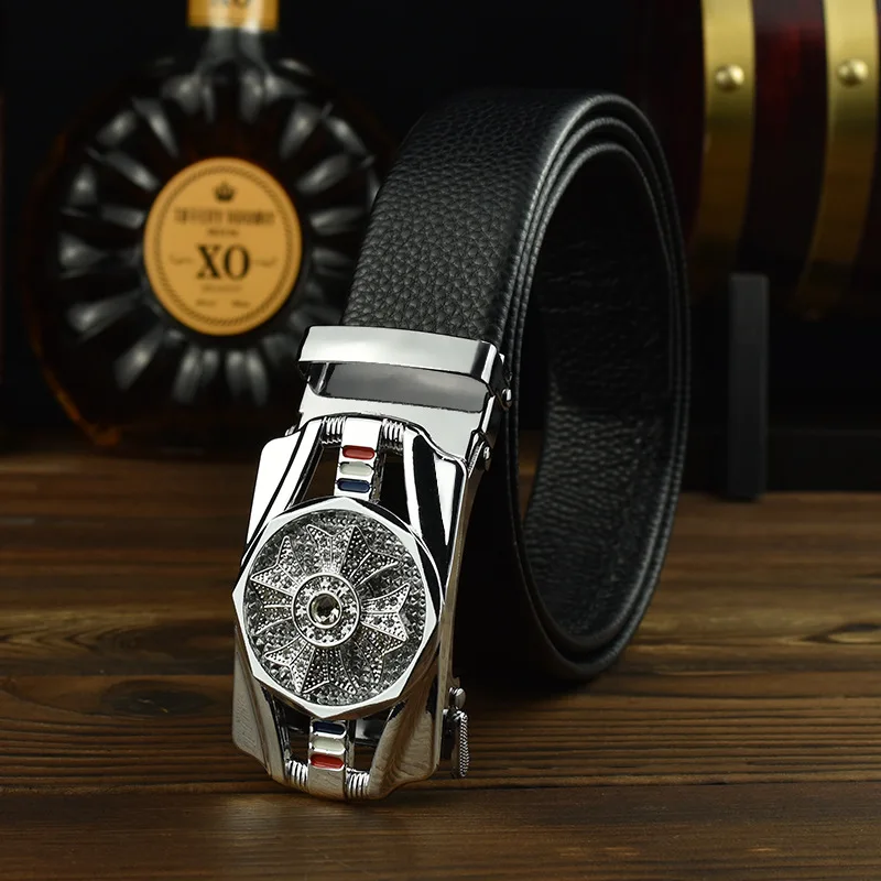 牛革 ベルト バックル SOMETHING 牛革ベルト帆型バックル&frasl;30ｍｍ|SOMETHING|サムシング