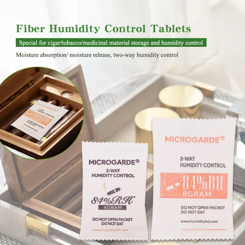 Factory Direct size 8g RH 49% 62% 69% 84% herb cigar humidification 2 way  humidity control pac