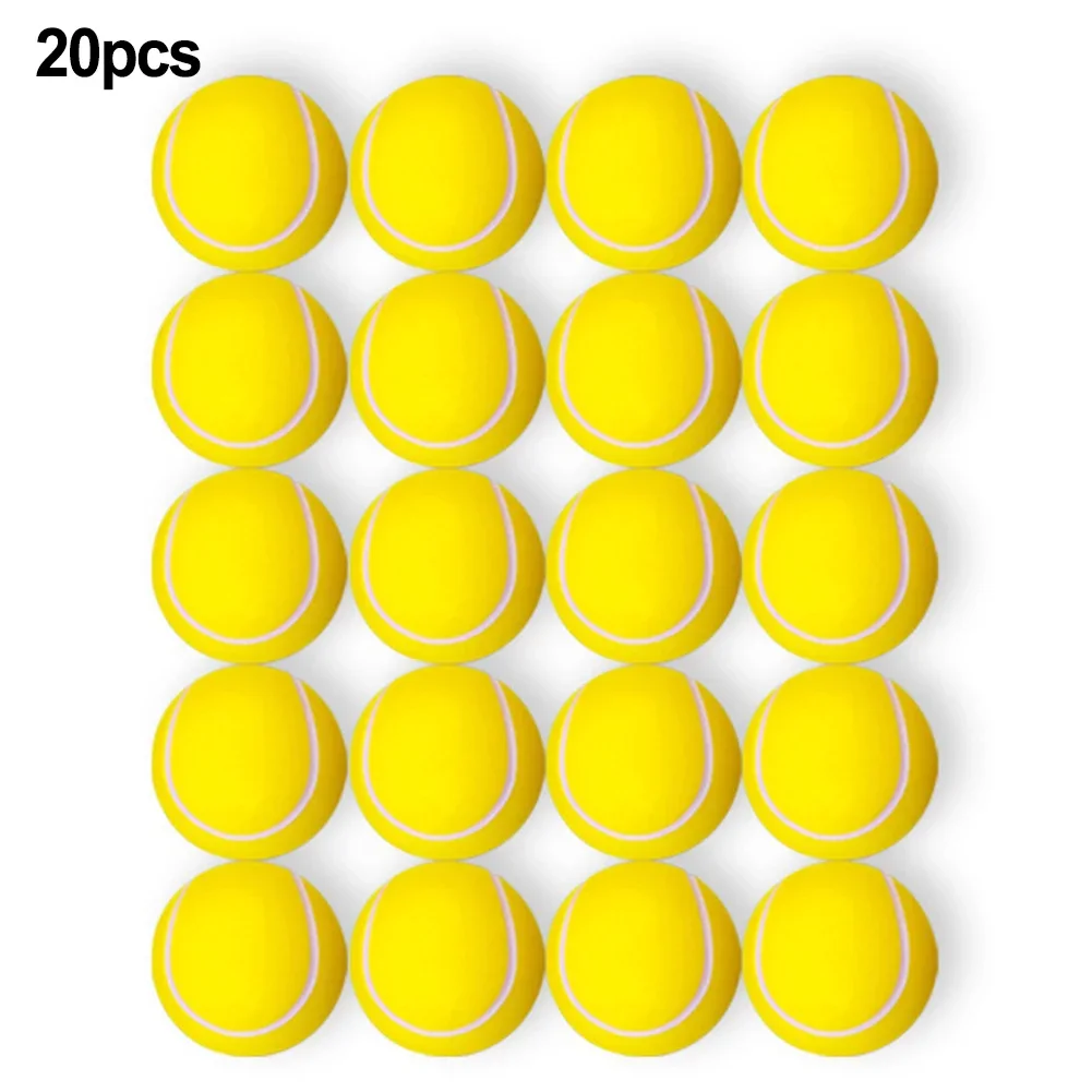 20pcs Foam Ball Soft Foam Sponge Tennis Balls Baseball Balls For Kids And Adults 4cm Venting And Decompression Elastic Ball Chil baseball balls