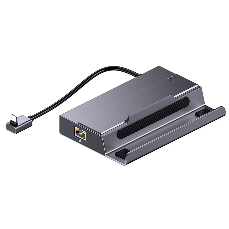 Фото Док-станция 7 в 1 для Steam Deck Dock for Rog Ally HDMI 4K @ 60Hz Sata NVMe M.2 PD100W Type-C, док-станция для ноутбука, игровые аксессуары №3