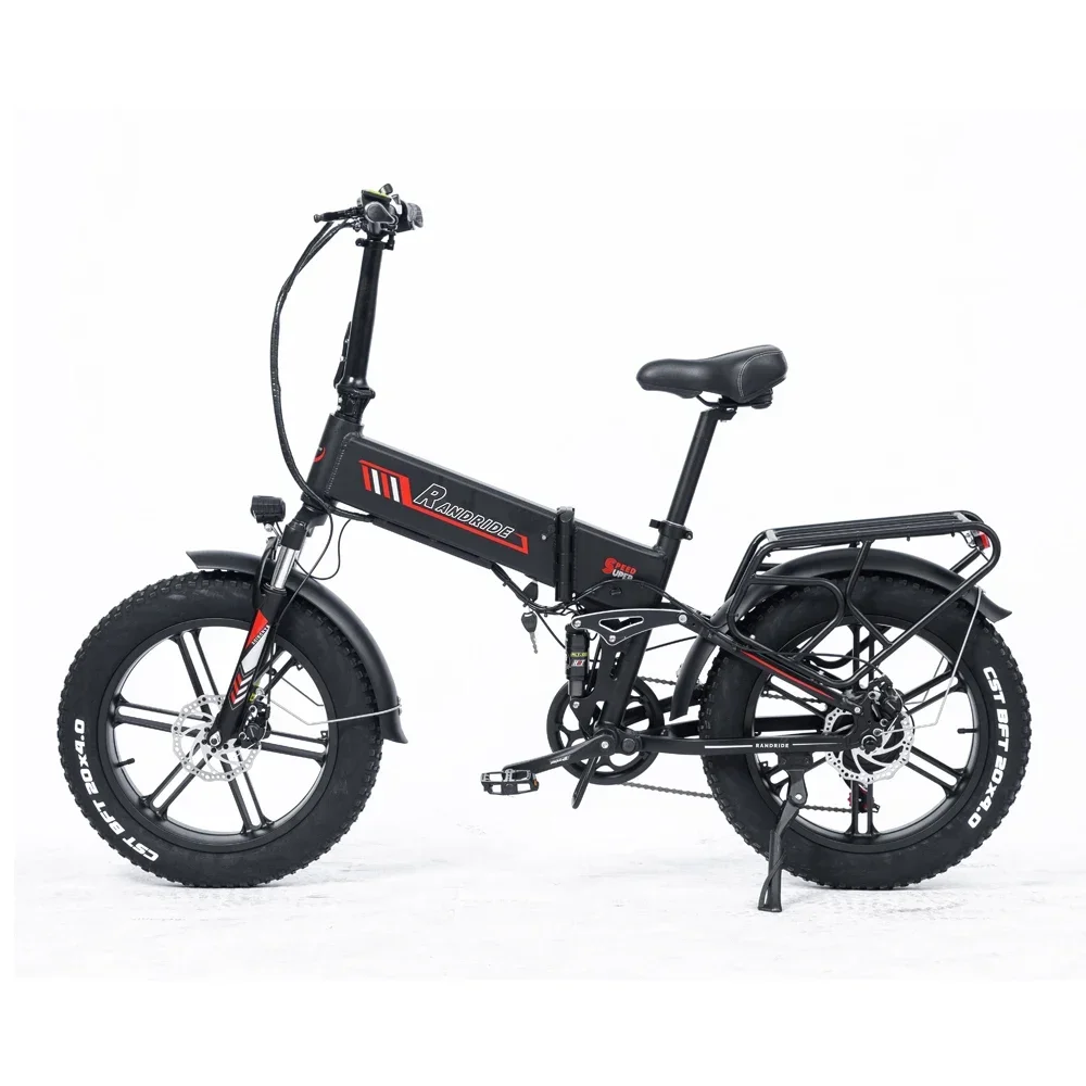 RadRide YX20M electric bike, 1000W motor, 20x4.0 inch wide tires, top speed 45 km/h, 48V 20Ah battery, max range 80-90 km, in st Sab467b9c374b446d96b4c6a6aa78c1acO