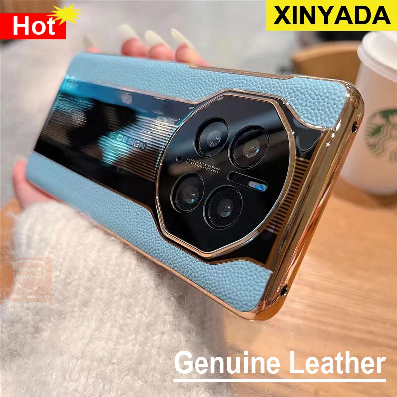 

Фарфоровый чехол из натуральной кожи для Huawei Mate 50 Pro Mate50 RS, матовый чехол-бампер для Huawei Mate50 Pro Mate 50