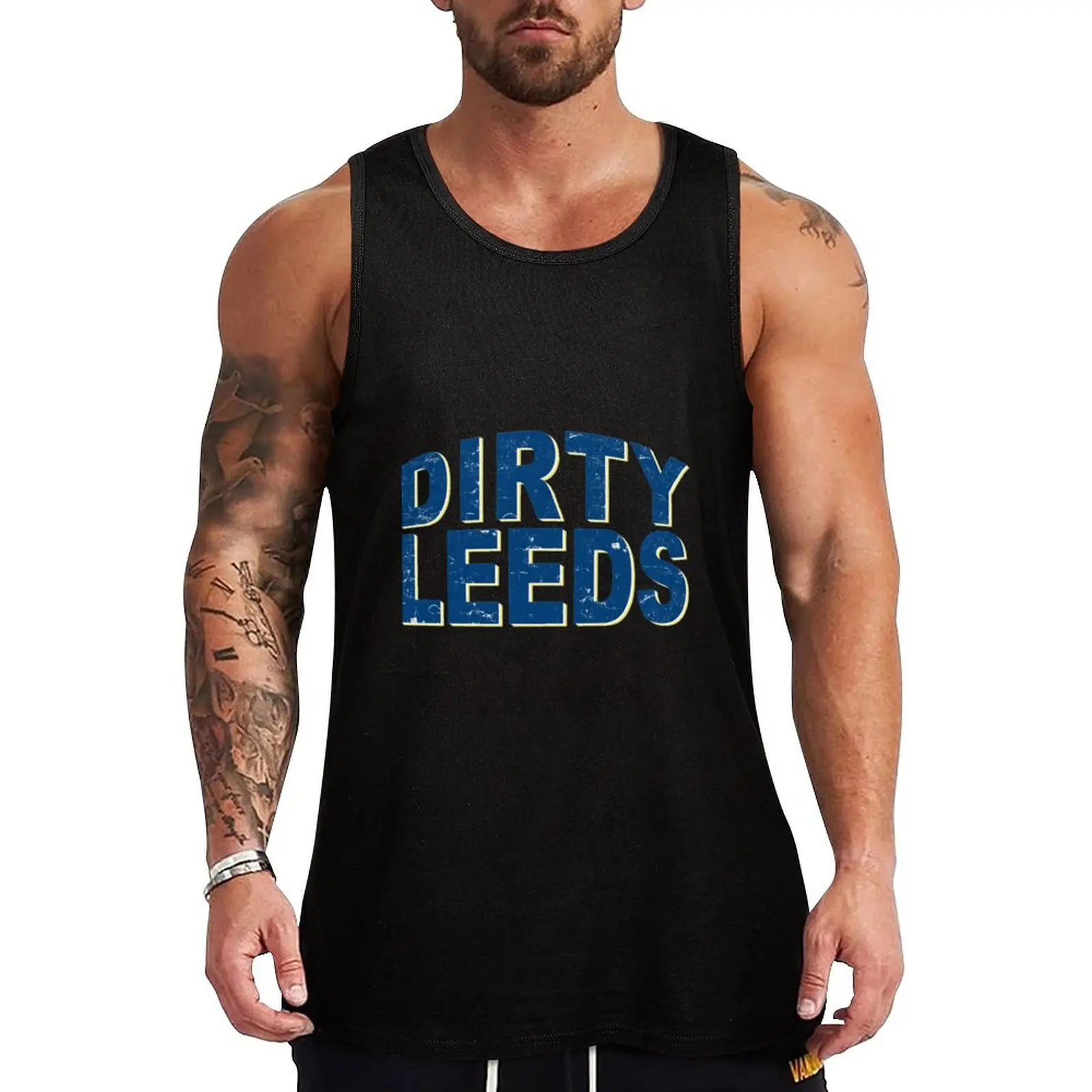 Dirty Leeds Tank Top bodybuilding t shirt summer clothes men 2024 summer clothes