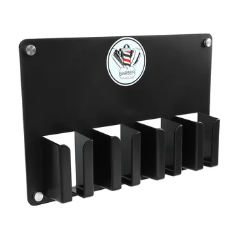 헤어 트리머 보관 랙 전기 클리퍼 브래킷, 벽걸이 의류 행어 거치대