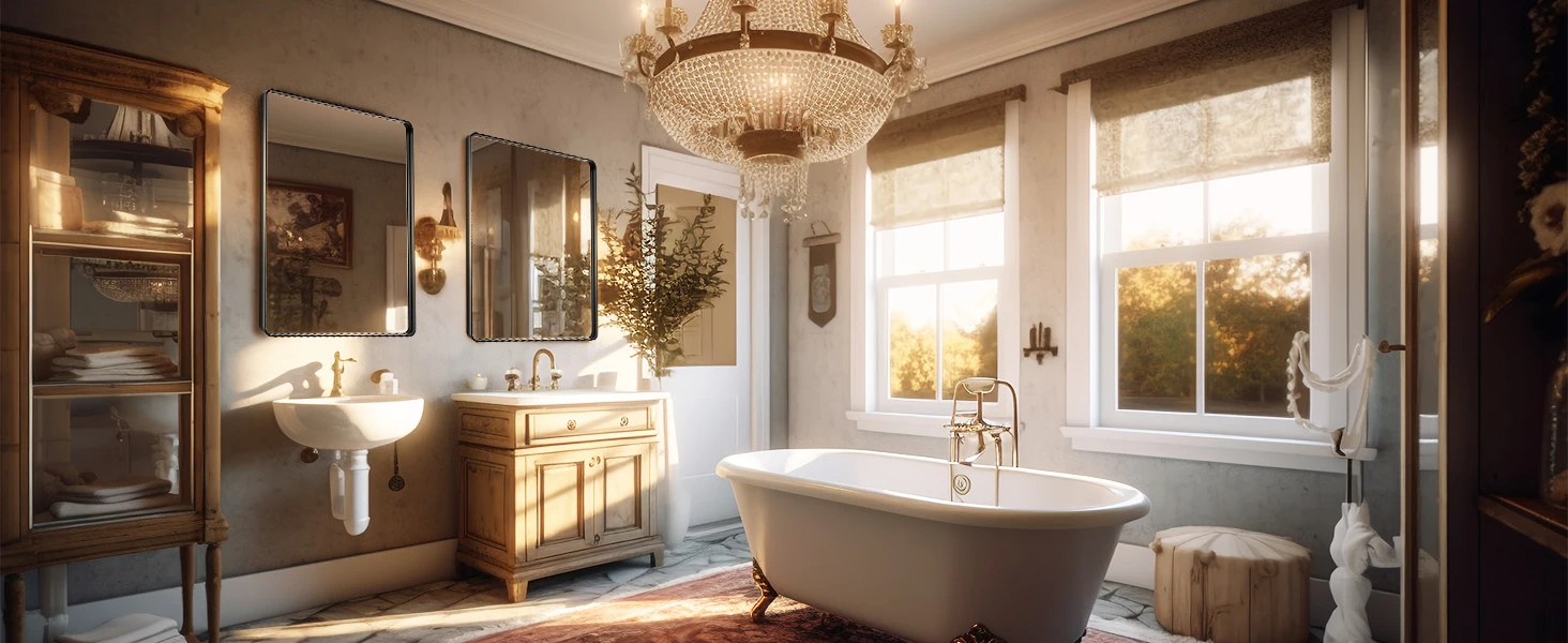 black mirror for bathroom black metal mirror 24x36 22x30 mirror