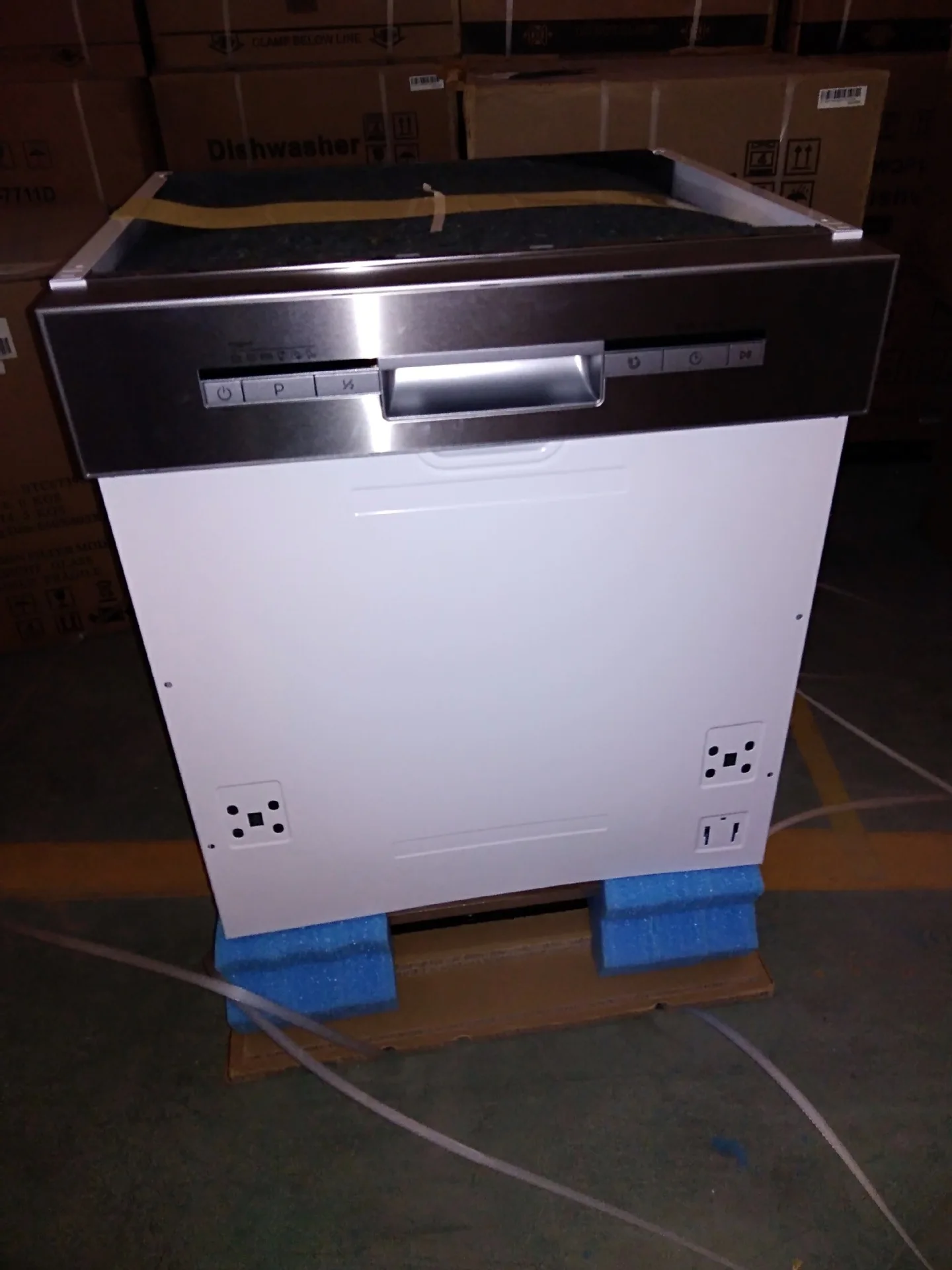 Household Semi-embedded 60CM Dishwasher Can Hold 12 Sets of Tableware 6