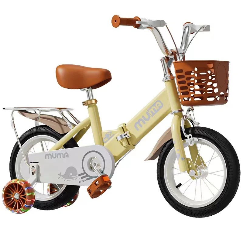 

Children Bicycles Foldable Boys Girls 2-3-6-7-10 Years Old Baby Pedal Bike Kids Bicycle Stroller Vintage