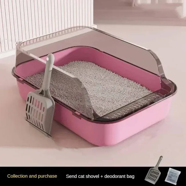 Splashproof Cat Litter Box 1