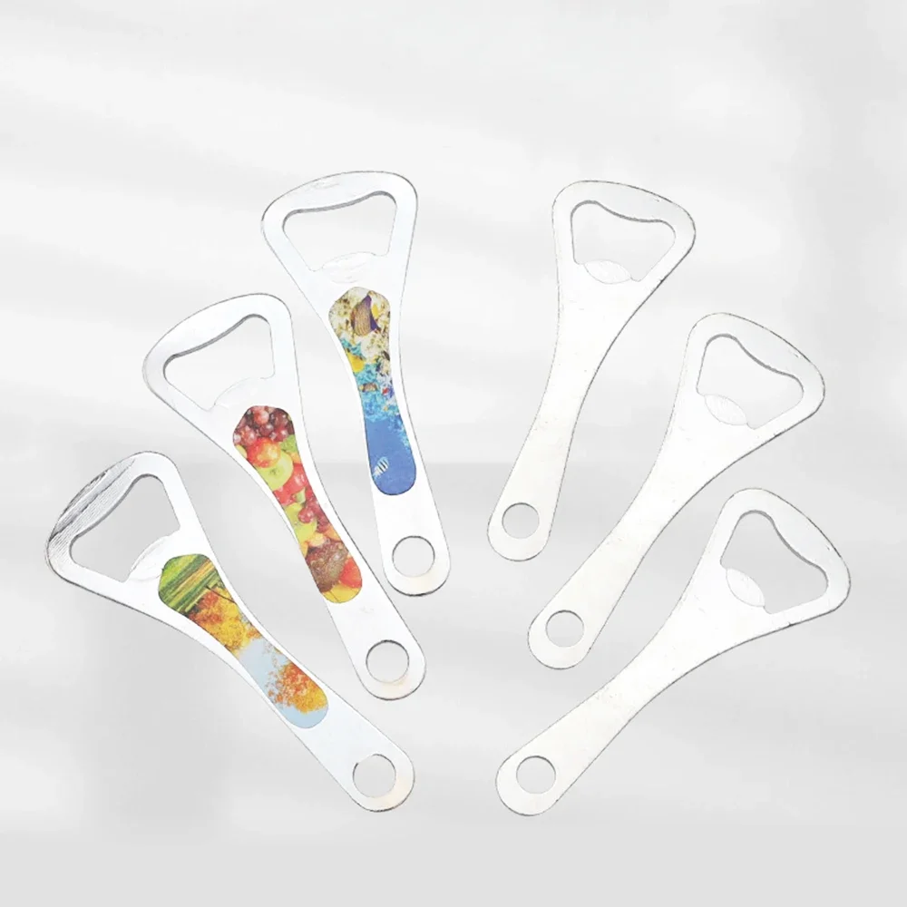 Metal Beer Openers 9.2cm Bottle Opening Soda Soft Drink Beverage Tool 5pcs/set bottle opener kitchen tools