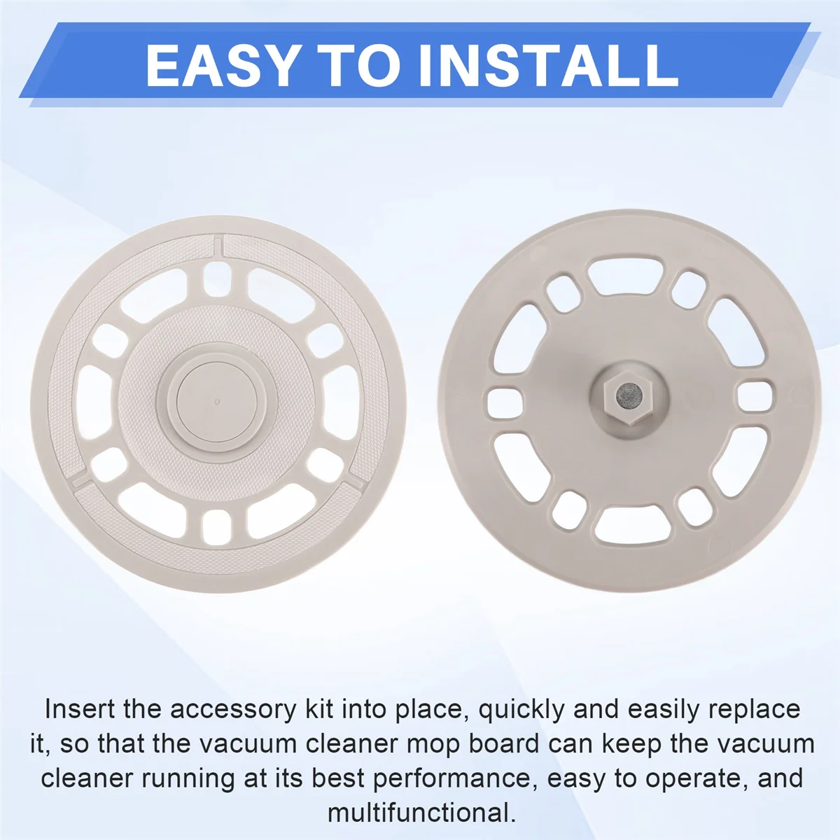 Mop Cloth Holder for Ecovacs Deebot X5 Pro Automatic Suction Robot Vacuum Cleaner Replaceable Spare Parts Mop Pad Stand