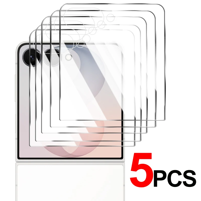 Clear HD Tempered Glass Back Screen Protector for Samsung Galaxy Z Flip Series