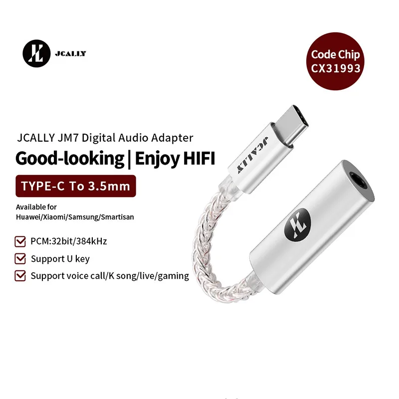 Premium USB to 3.5mm Digital Audio Cable with High-Fidelity DAC
