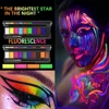 10-color Water Activation UV Painting Palette Set Face Water-based DIY Fluorescent Body Paint Camouflage Paste Eyeliner Makeup 1