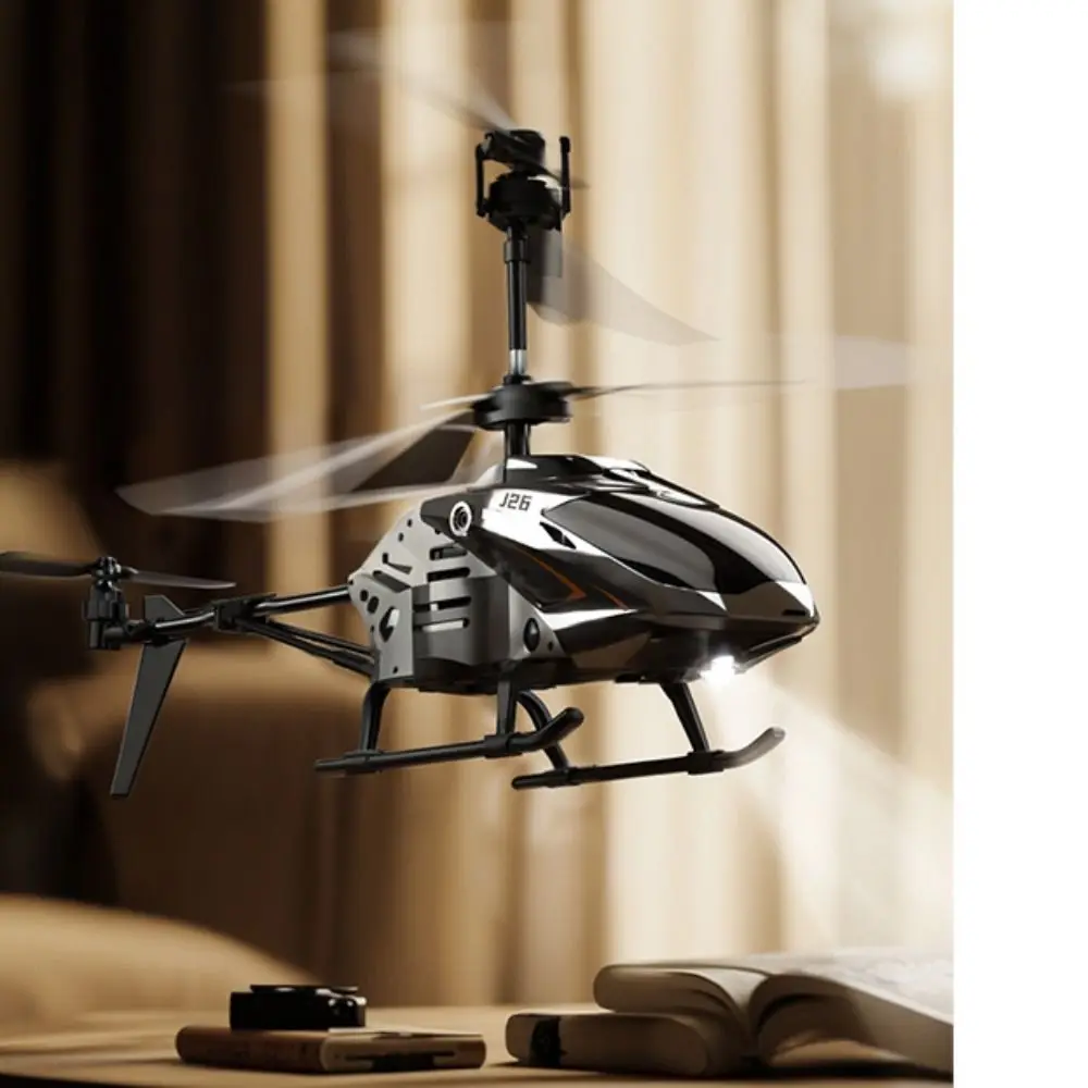 Metal Alloy RC Helicopters Silver Red Pink 3.5 Channels Flying Helicopter Toy Rechargeable USB Charging Mini