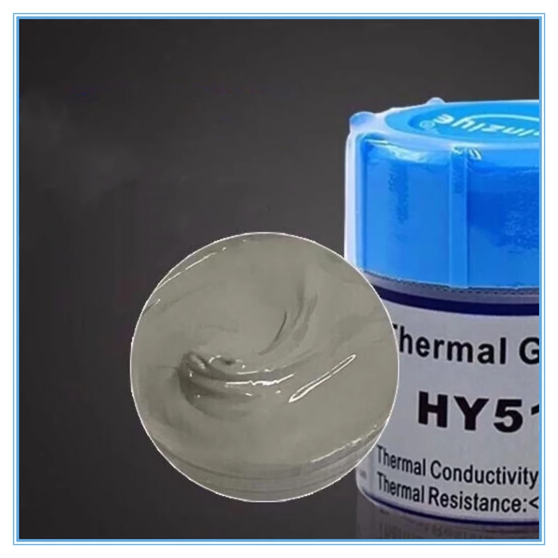 HY510 10g 회색 써멀 페이스트 3.0W/m·K 프로급 CPU/GPU/칩셋 및 LED 노트북 쿨링용 |   스크레이퍼 포함 |   RoHS