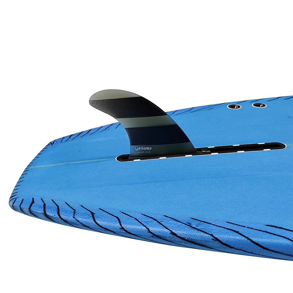 Surfboard Fin 4.5inch Center Surfing Fin For Longboard Single Gray/Clear Quilha Paddle Board SUP Board Small Central surfboard fin