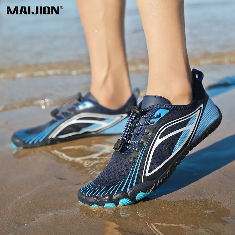 Breathable Swimming Shoe Quick-Dry Non Slip Comfortable Elastic Barefoot Men Women Surfing Wading Shoe Beach Upstream Aqua Shoes