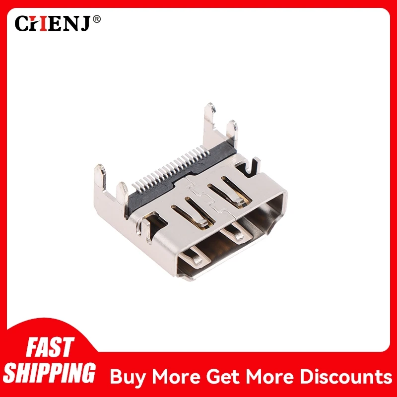 1Pc Per Ps4 Per Ps4 Pro Slim Hdmi Compatibile Jack Port Socket Connettore Di Interfaccia Parti Di Riparazione Di Ricambio Display Socket Jack