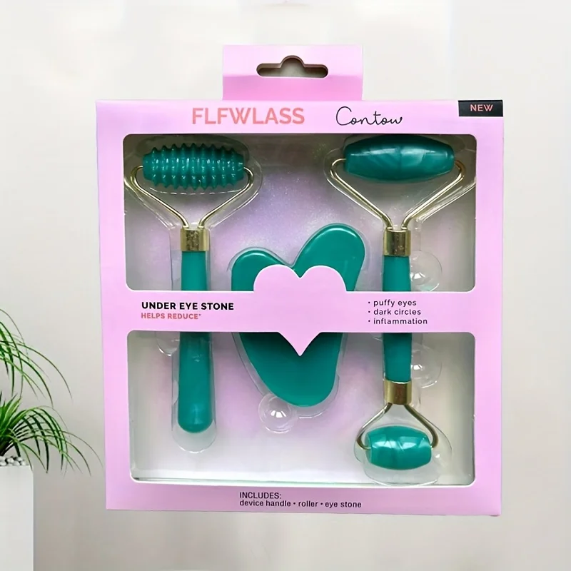 3 قطع أداة العناية بالبشرة والجسم تدليك أسطوانة ال...