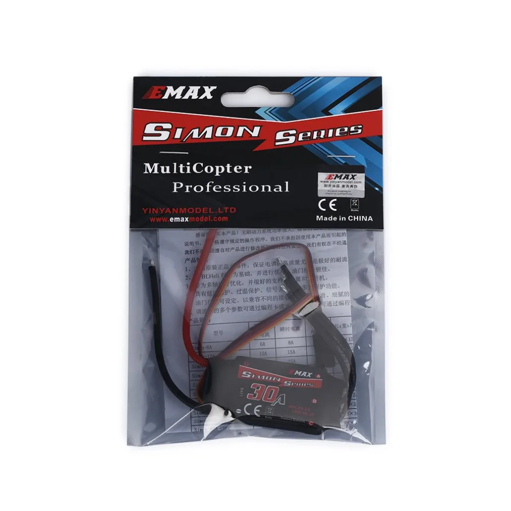 ESC Simonk 12A 20A 30A pro drony RC - Emax