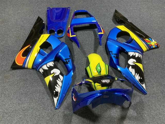Kit Bulloni Carenatura Yamaha R6 99-02 - Viti Fissaggio Blu Per Moto - Foto 11