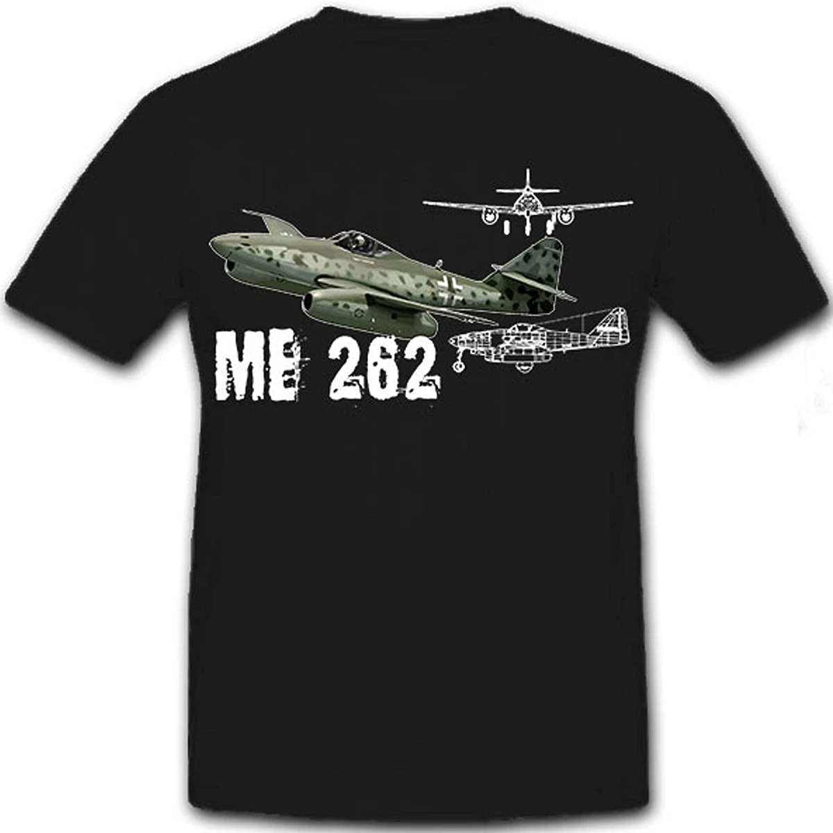 

Мужская футболка Messerschmitt Me 262