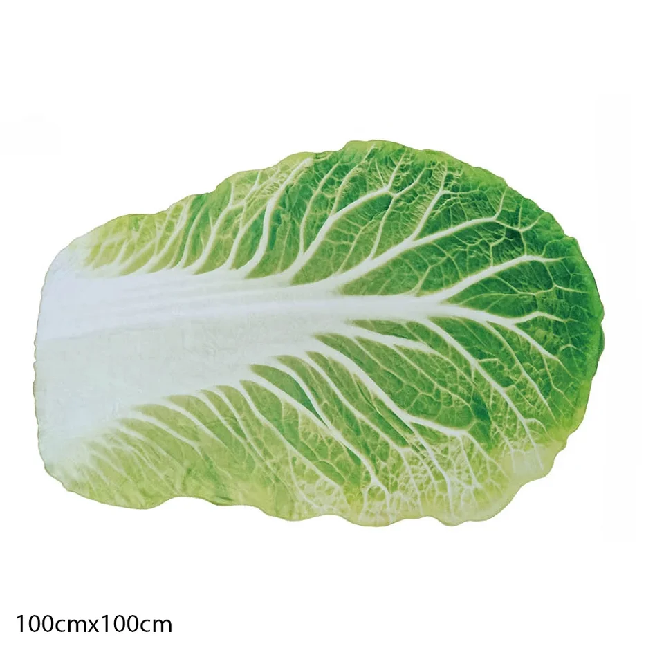Nap Blanket Cabbage Pancake Blanket Summer Air Conditioning Cover Blanket Office Single Comfortable Pancake Blanket