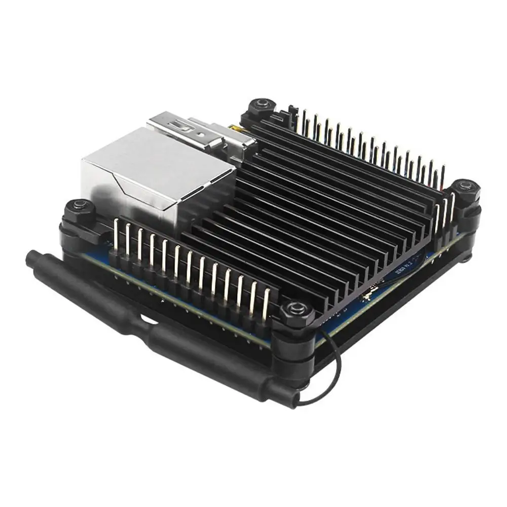 

Orange Pi Zero 3 Aluminum Case Metal Passive Cooling Shell Heatsink CPU Heat Dissipation Metal Enclosure for Orange Pi Zero 3