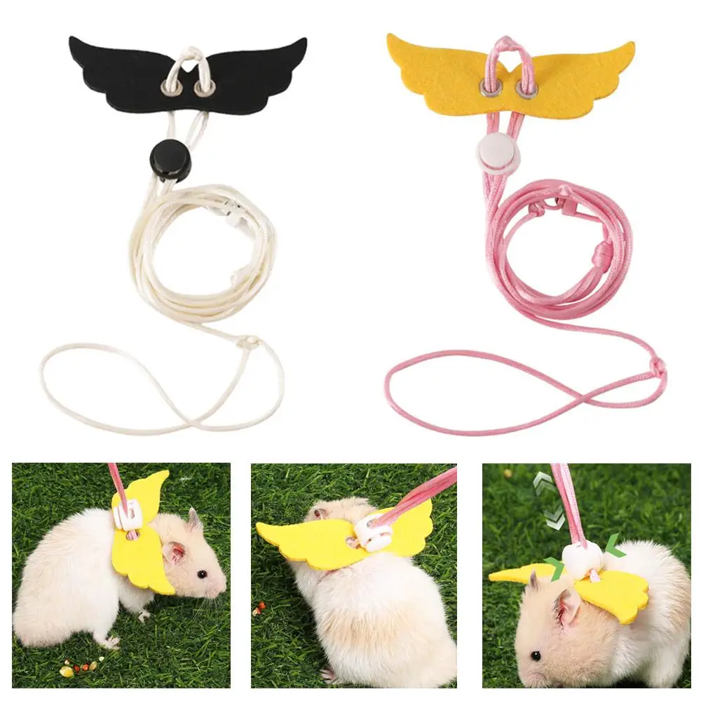 Hamster Safety Harness Leash with Wings 3