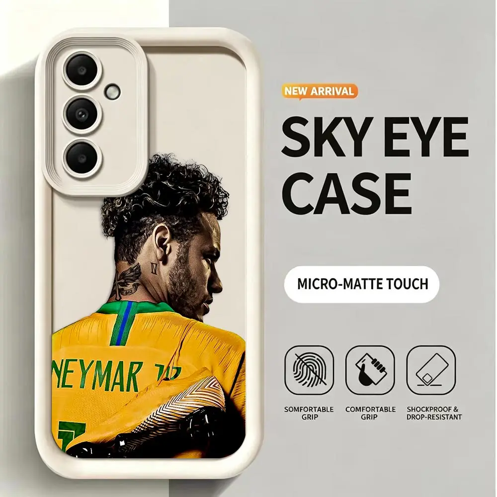 Footballer Neymar 10 Design Phone Case Cover