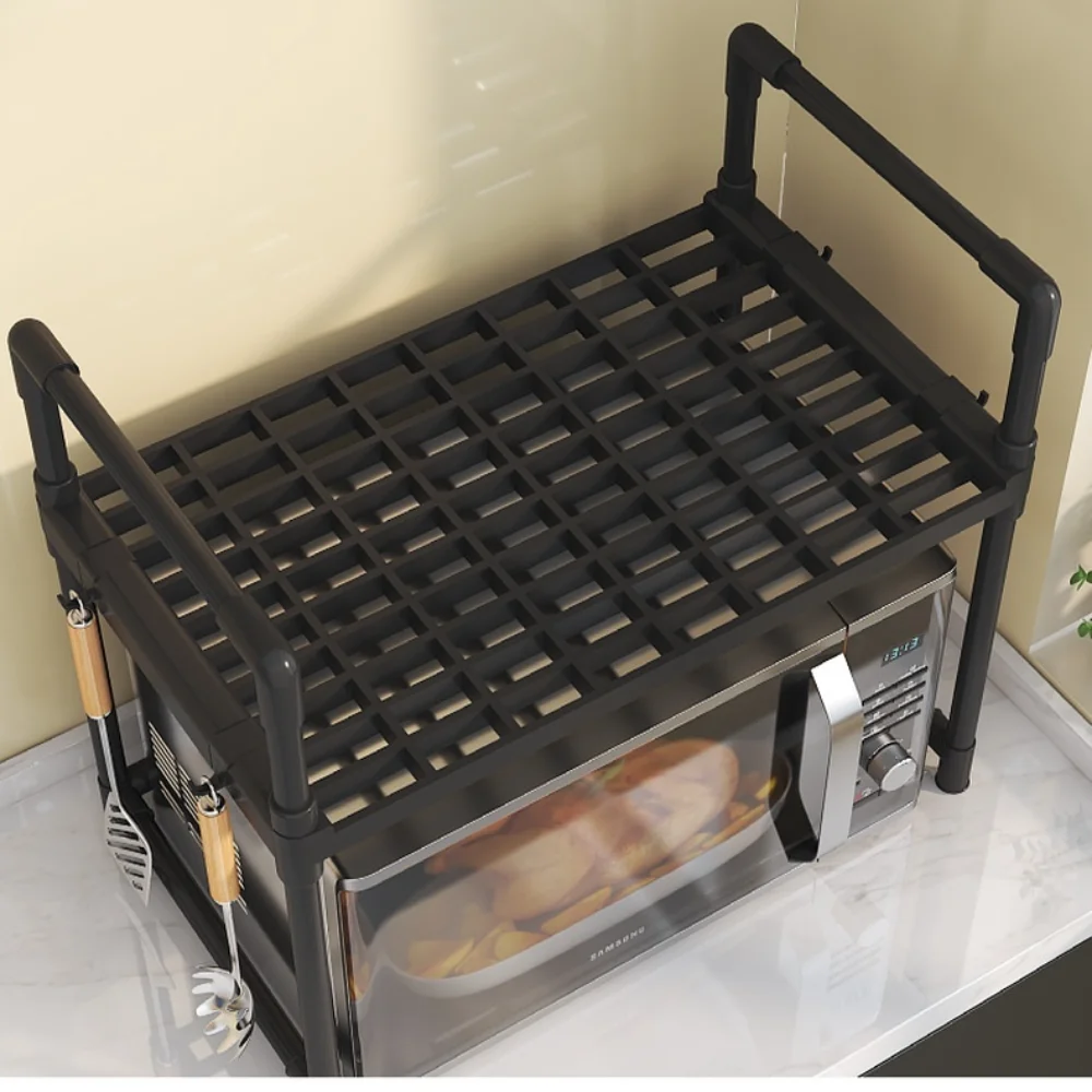 Kitchen Storage Rack Microwave Oven Multi-layer Kitchen Storage Rack Easy Seasoning Countertop Seasoning Oven Placement
