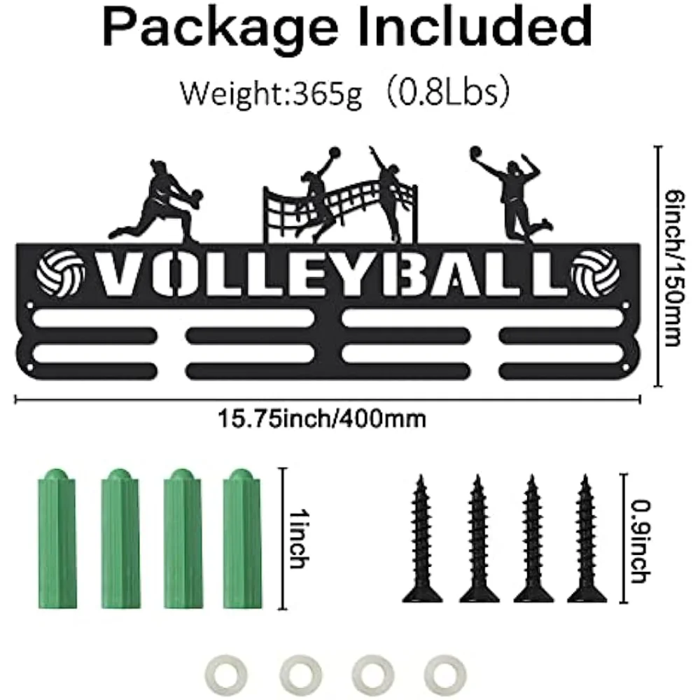 SUPERDANT Porte-médailles De Volleyball Pour Femme - En Fer