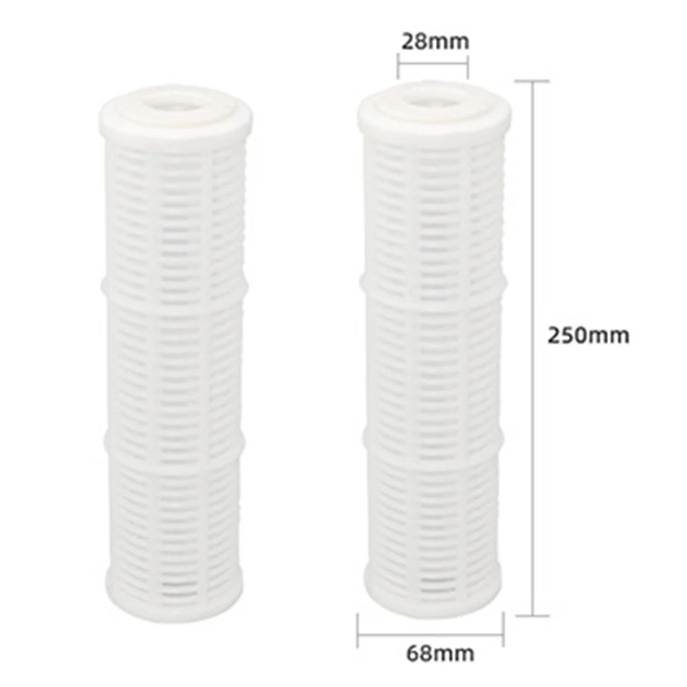 

10-дюймовый фильтр Fishbone, наполненный нейлоновой сеткой, предварительный фильтр для эффективной машины для очистки нейлоновой сетки